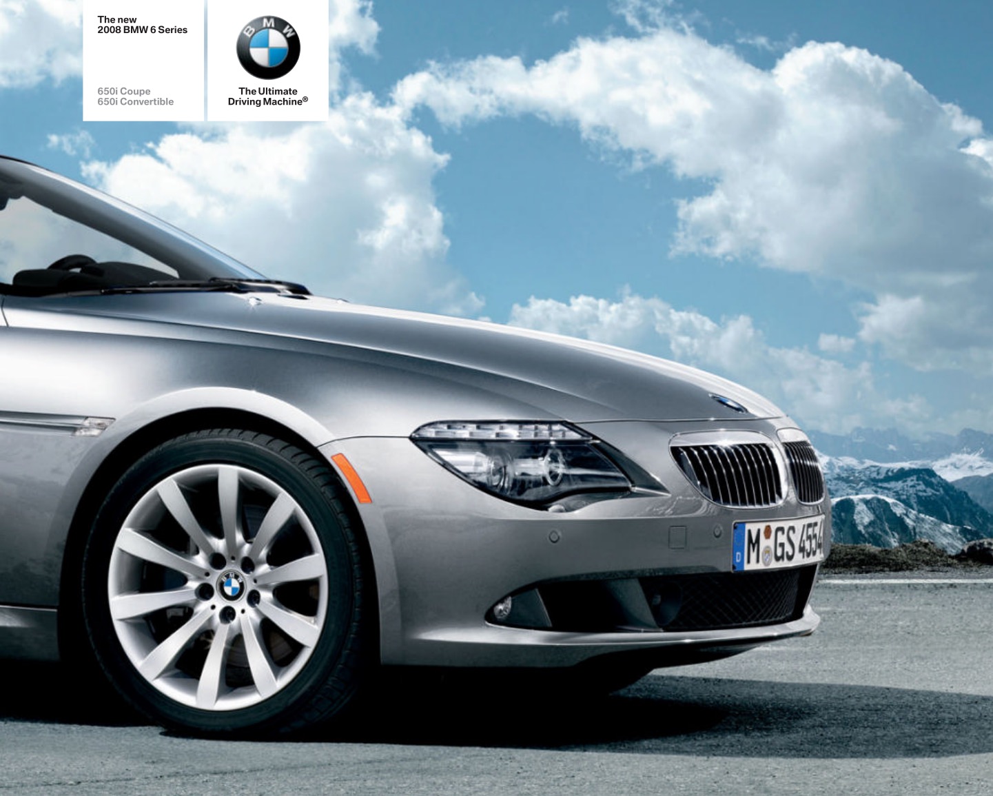2008 BMW 6-Series Brochure